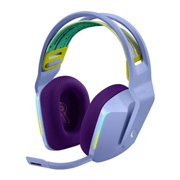 Logitech G733 LIGHTSPEED Wireless RGB, lillā - Bez