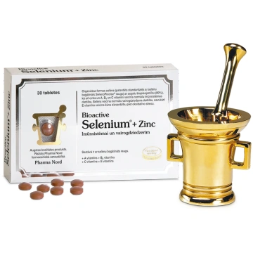 Bioactive Selenium+Zinc 30 tabletes Pharma Nord