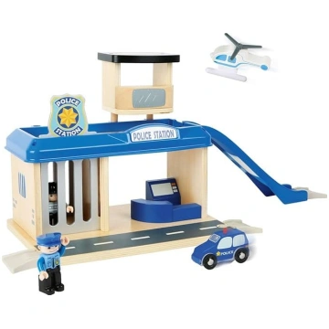 Small Foot 10899 Policijas iecirknis Dabīgs 100% F