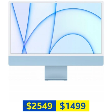 Apple iMac (24'' 4.5K, M1 Chip, 8-Core C