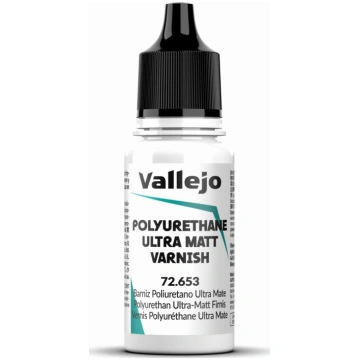 Vallejo Vallejo: 72.653 - Ultra Matt Polyurethane 