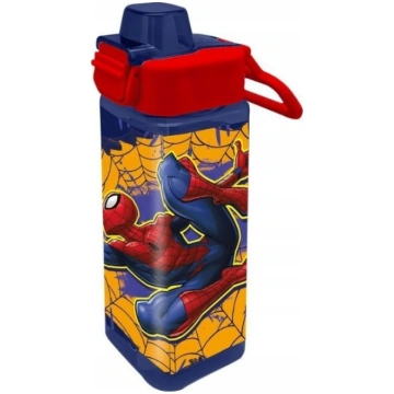 Kids Euroswan Bidon kwadratowy 500ml PP Spiderman 