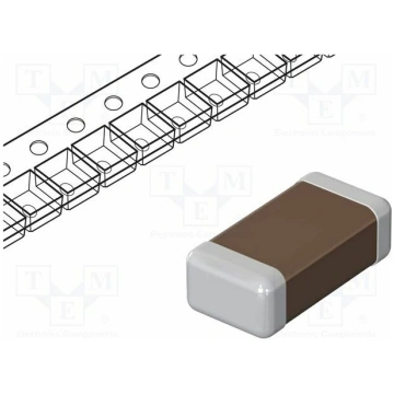 Capacitor: ceramic; MLCC; 130pF; 100V; C0G (NP0); 