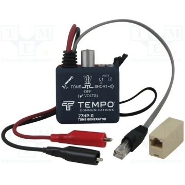 Tone generator; 58x51x32mm; Equipment: test leads;
