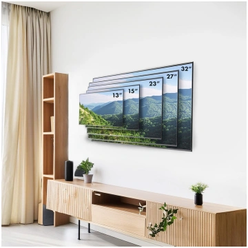 Maclean MC-417 Full Motion TV Monitor Wall Mount 1