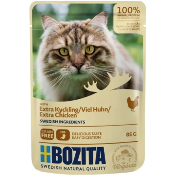 Bozita Extra Chicken Sauce - Mitrā barība kaķiem g