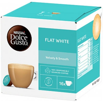 NESCAFE Dolce Gusto Flat White 16 gab. Kafijas kap