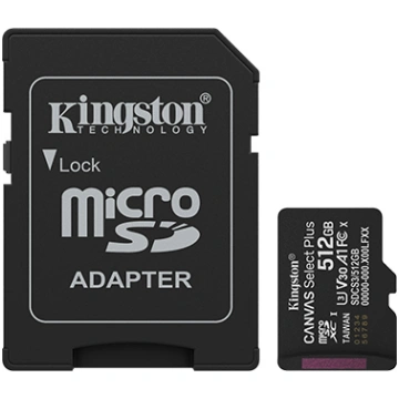 Kingston Canvas Select Plus | 512 GB | microSD | F