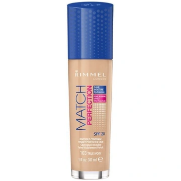 Šķidrā grima bāze Rimmel London Match Perfection S