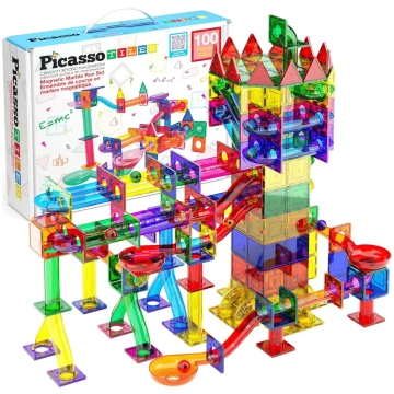 PICASSO TILES Magnētiskais konstruktors Marble Run