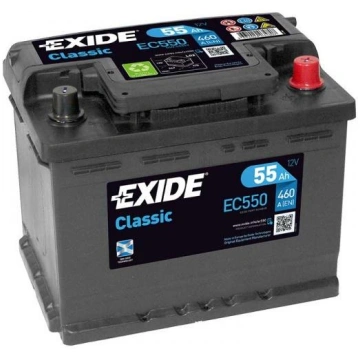 EXIDE EC550 55Ah 460A (EN) 12V akumuliatorius EC55