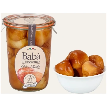 Baba mignon with rum 12 pieces Gran Pasticceria Ba