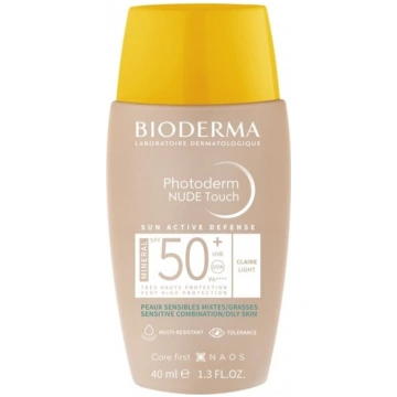 Tonēts saules aizsargkrēms Bioderma Photoderm Nude