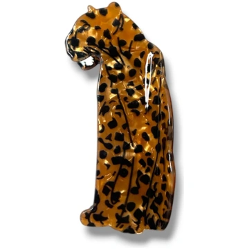 CHEETAH HAIR CLIP ester & co