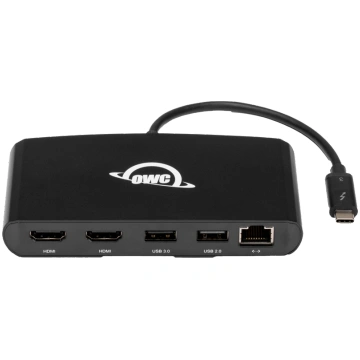 OWC Dock Thunderbolt 3 mini-Dock - 5 Port, 2 x HDM