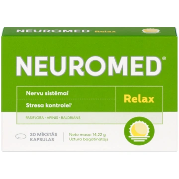 NEUROMED Relax mīkstās kapsulas N30