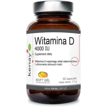 KENAY D3 vitamīns 4000 SV (60 kapsulas)