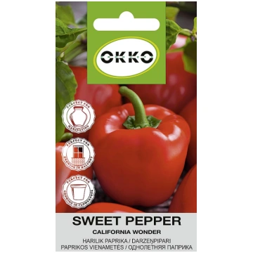 Sēklas Okko, paprika California Wonder, 0.2 g