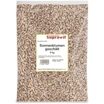 Supravit saulespuķu sēklas, lobītas, 5 kg maisā, p
