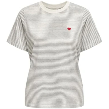 JdY Women's Jdypisa S/S Print Top JRS Noos T-