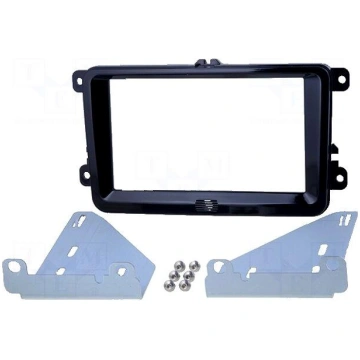 Radio mounting frame | Seat,Škoda,VW | 2 DIN | bla