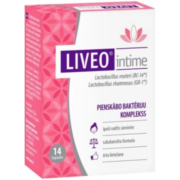 Uztura bagātinātājs Liveo Intime kapsulas N14