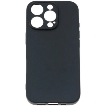 Mīksts maciņš iPhone 16 Pro Max - melns Hurtel