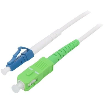 Fiber patch cord; OS2; LC/UPC,SC/APC; 1m; 9/125um;