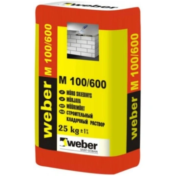 WEBER (Vetonit) M 100/600 mūrjava