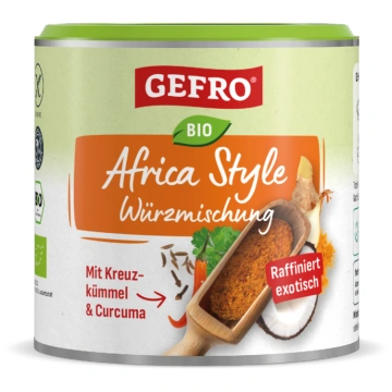 Bezglutēna garšviela BIO Āfrikas garšas (100g) GEF