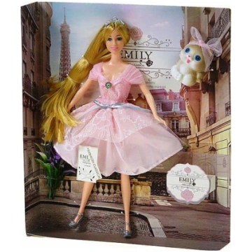 Other 585119 LALKA EMILY Z KOTKIEM 29 CM 590127158