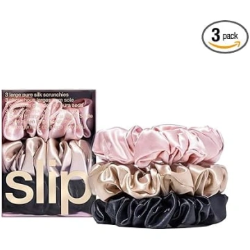 Slip Silk 100% zīdkoka zīdkoka matu gumiju komplek