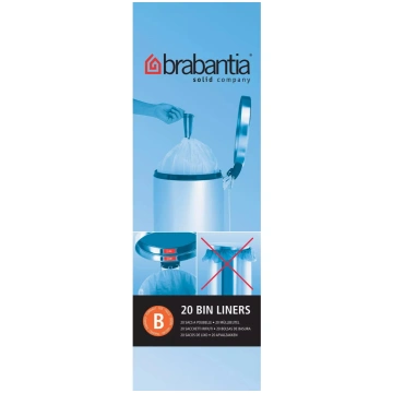 Atkritumu maisi Brabantia B 5 L 20 gab