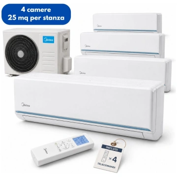 Midea Evolution Quadri Split 10,6 kW 4 x 9.000 BTU