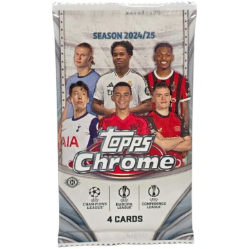 2024-25 Topps Chrome UEFA Club Competitions Hobby 