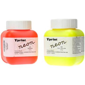 T-print Neon sietspiedes krāsa 250g 581 oranža Rad