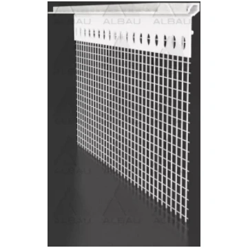 Pašlīmējošs palodzes montāžas profils 90°-130° PVC