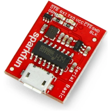Serial Basic, converter USB-UART CH340G, microUSB 