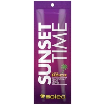 SUNSET TIME 15 ml Solārija krēms ar bronzeri Soleo