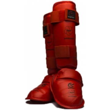 Karate shin-foot protector Matsuru, velcro closure