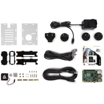 RASPBERRY PI 4 4GB STARTER KIT WITH COOLING CASE |