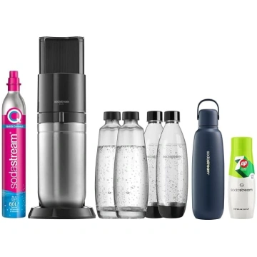 SodaStream DUO gāzes pievienotājs ar ātri savienoj