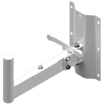 Speaker wall mount bracket - 35mm pole - 350mm Whi