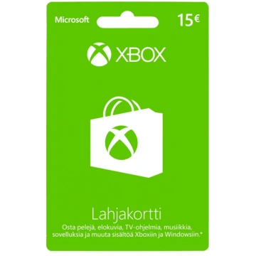 Microsoft Xbox / Windows Gift Card 15 euros Activa