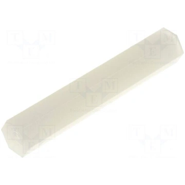 Screwed spacer sleeve | hexagonal | polyamide | M2