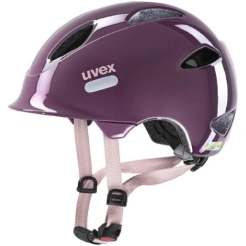 Bērnu velosipēda ķivere Uvex Oyo plum-dust, violet