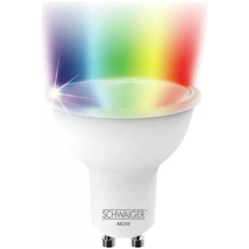 Viedā spuldze SCHWAIGER HAL550 — ZigBee, 6 W, GU10