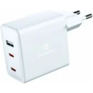 Swissten Travel PD 1xUSB + 2xUSB-C GaN 70W White l
