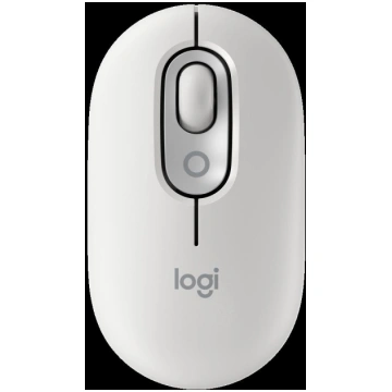LOGITECH POP Mouse with emoji - OFF-WHITE - BT - E