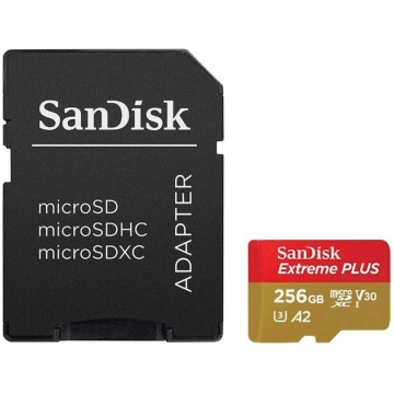 SanDisk Extreme microSDXC 256GB + SD Adapter ( SDS